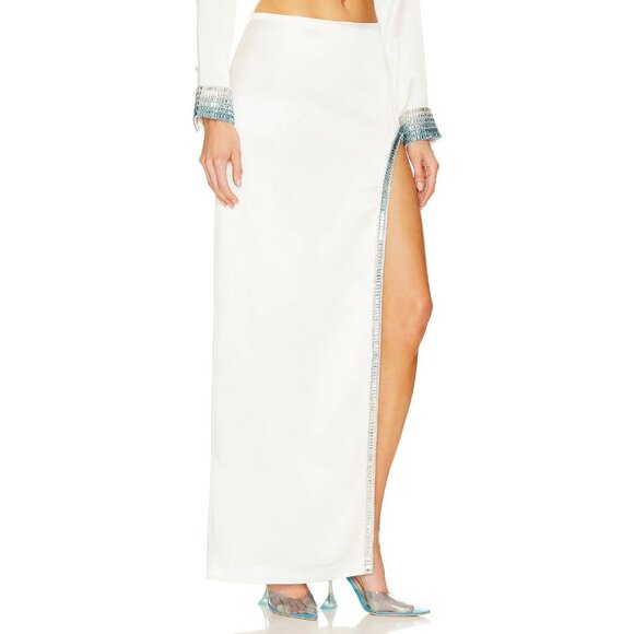 retrofete Aline Skirt in White Crystal - Picture 2 of 6